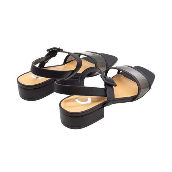Journee Collection Women black Sandals - Picture 6 of 8